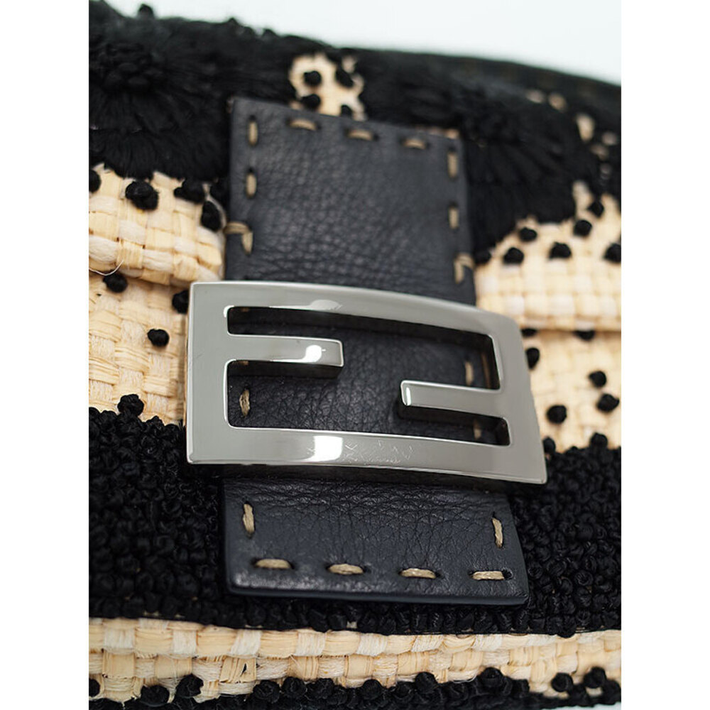 FENDI Selleria Baguette Bag Floral Flower embroidery - Picture 6 of 9